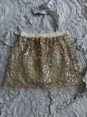 Girls Crewcuts sequin skirt